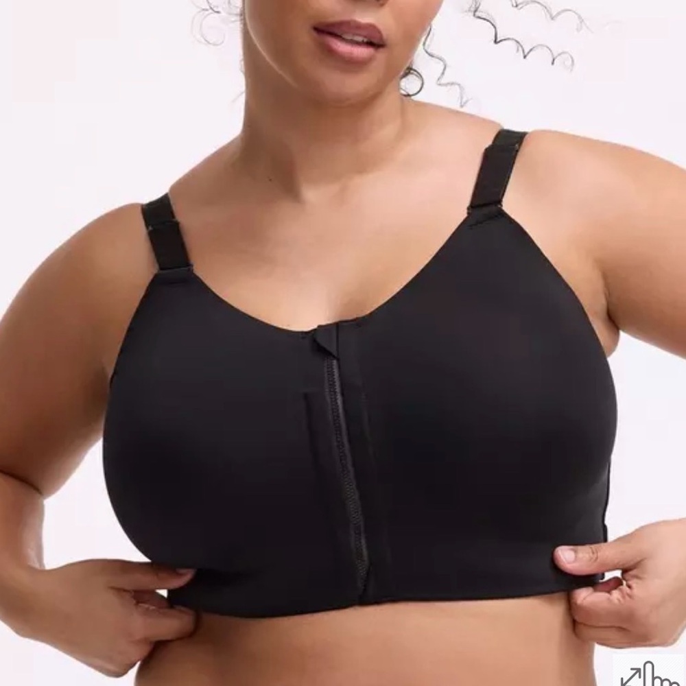 Torrid High Impact Wireless Zip Front Active Spor… - image 5